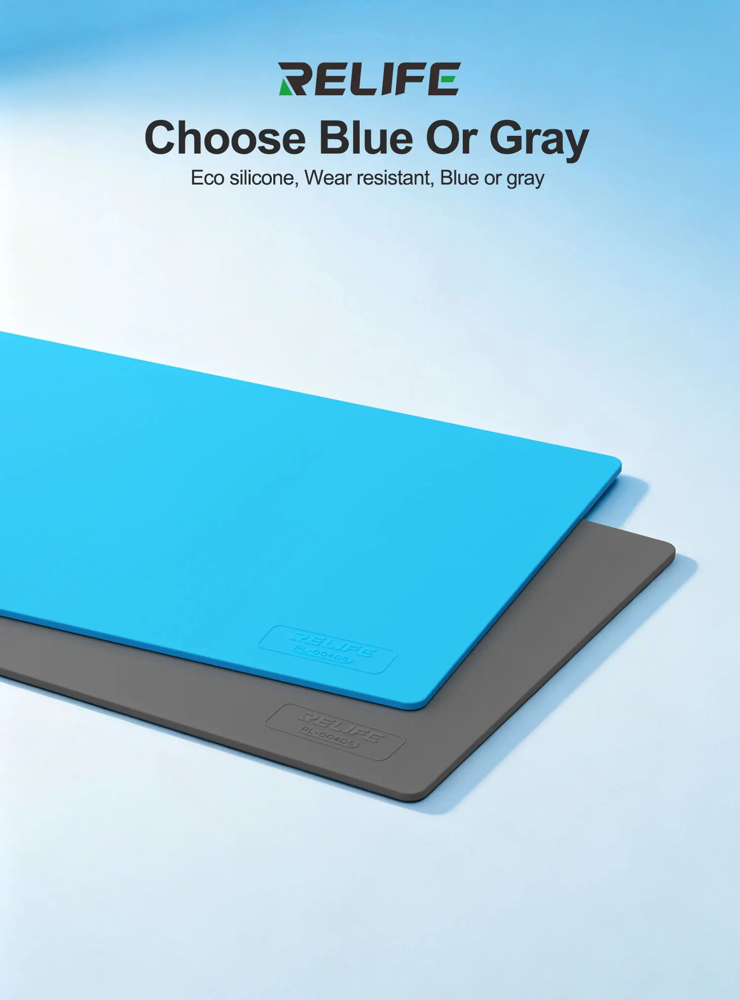 RELIFE RL-004DS 300x500mm Large Silicone Repair Mat (500°C Heat Resistant) – Suitable for Repair and Soldering Work view 6