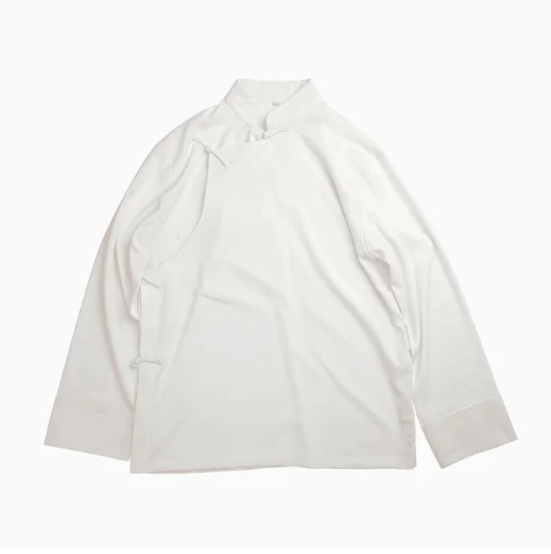 

Chinese Style Men's Pleated Tibetan Shirt