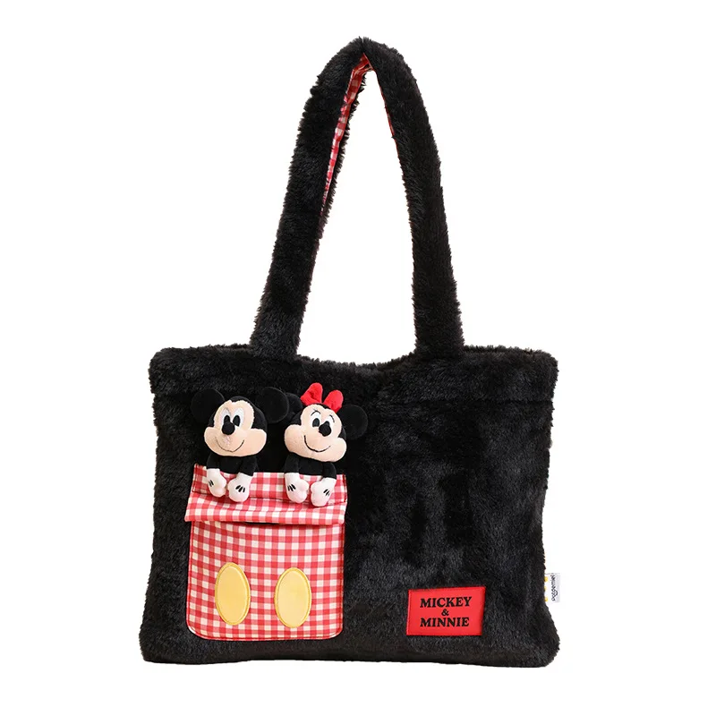 Torebka damska Disney 2025, modna, wysokiej jakości, damska torba na ramię, kreskówkowa, uniwersalna, o dużej pojemności, damska torba na zakupy.