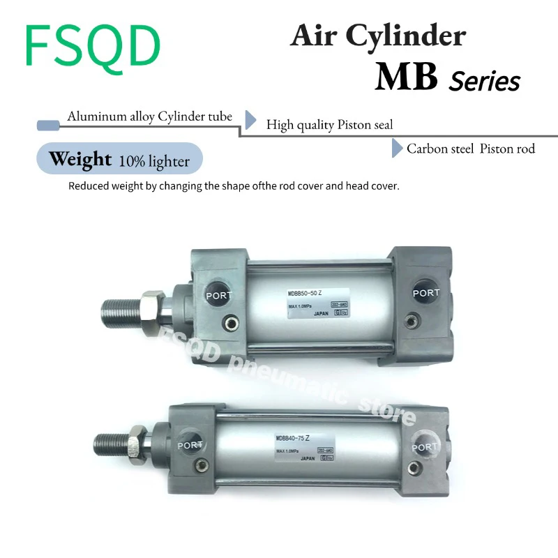 

MDBB63-130 MDBB63-130Z MDBB40-310Z MDBB40TF-200-XB51 MDBB32-150 MDBB40TF-620Z Standard cylinder Pneumatic components MB series