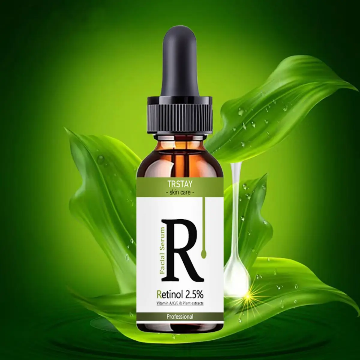 Retinol Serum Anti Wrinkle Fade Dark Spots Vitamin C Facial Serum Whiten Face Skincare Essence Skin Care Products