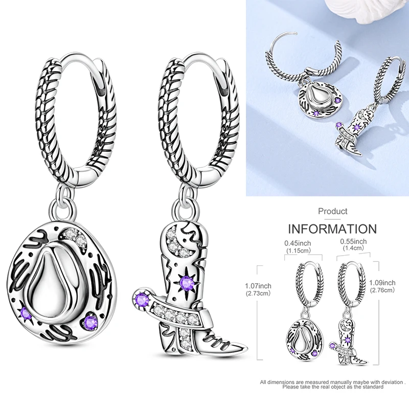 925 Sterling Silber Bunte Creolen Ohrringe mit Erdbeere, Libelle, Sonnenblume, Krabbe, Mantarochen und Lebensbaum als Geburtstagsgeschenk für Frauen – Detail 23