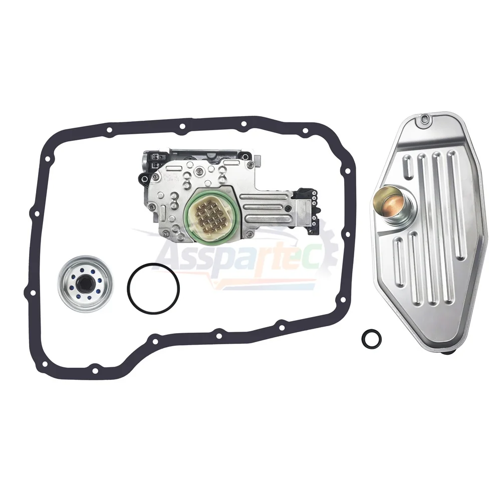 Zestaw filtra bloku elektromagnetycznego skrzyni biegów 545RFE 45RFE do Dodge Ram Durango Jeep Liberty Grand Cherokee 5170877AA 52119435AB — 2