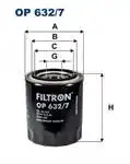 OP632/7 for oil filter STAREX CRDI 02- SORENTO 2,5 CRDI 02- H1 CRDI 07-H1 CRDI 07-