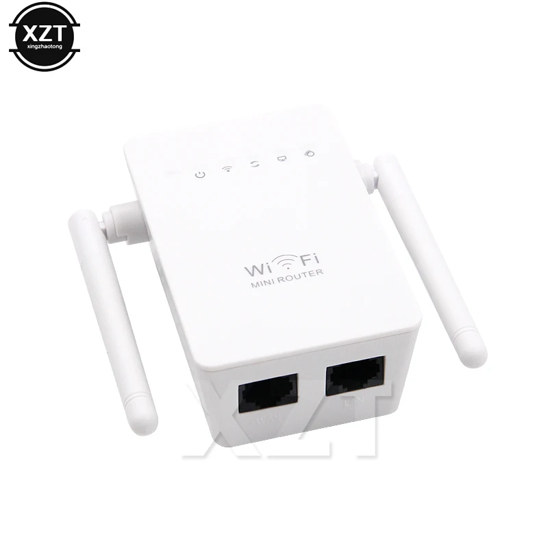 HOT Mini Wifi Router 2.4G 300Mbps Wireless-N Network Wi Fi Repeater Range Expander Signal Booster 2dBi Antenna 802.11 b/g/n