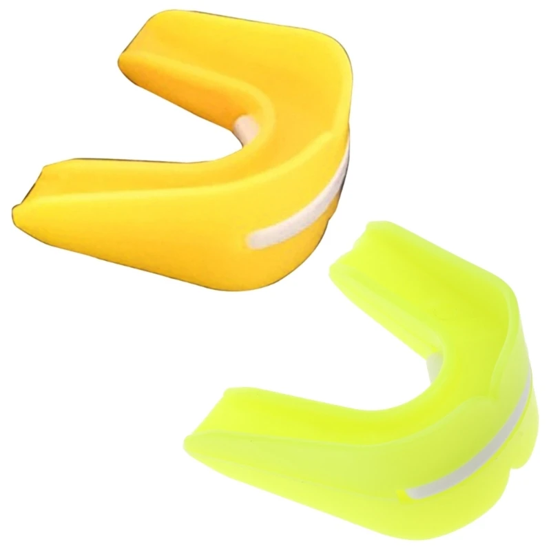 Double-Sided Mouthguard Adults Teeth Mouth Guard Sports Boxing Kickboxing Athletic Protector Fit Most Mouth Size