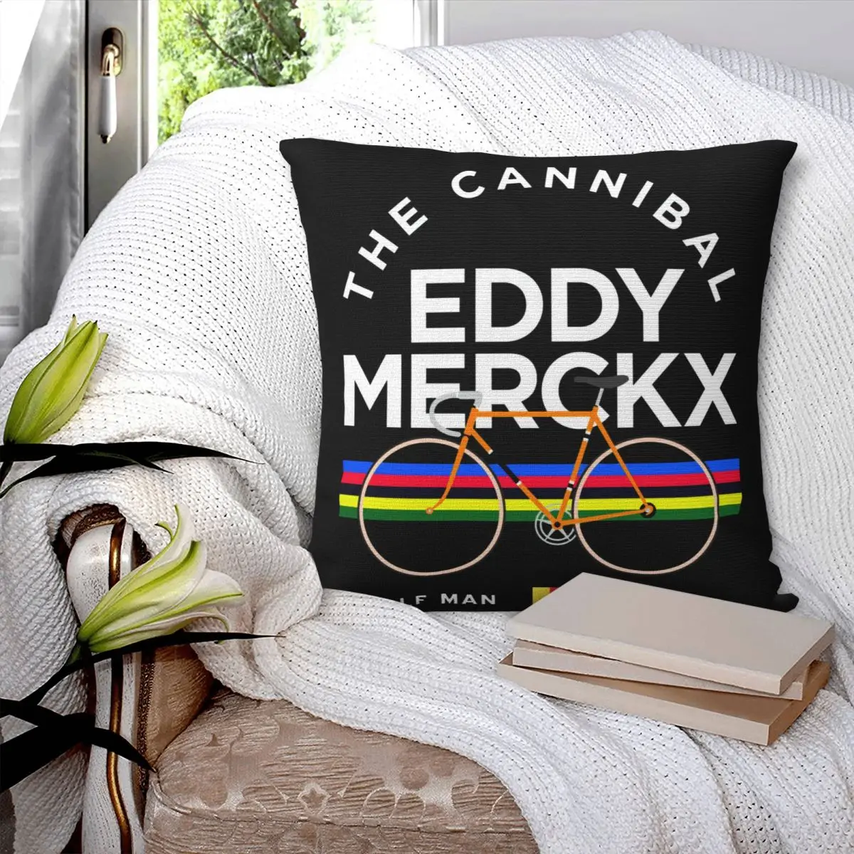 Men Atmungsaktives Eddy Merckx Outdoor Pillowcase Cushion Summer Pillow Personalized Decorative Pillowcases Customizable