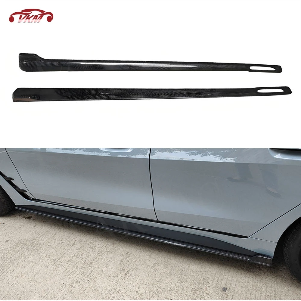 

Боковые юбки из углеродного волокна автомобиля, разделители крыльев, боковой спойлер для BMW 4 серии G26 2020+, комплекты кузова для стайлинга автомобиля FRP