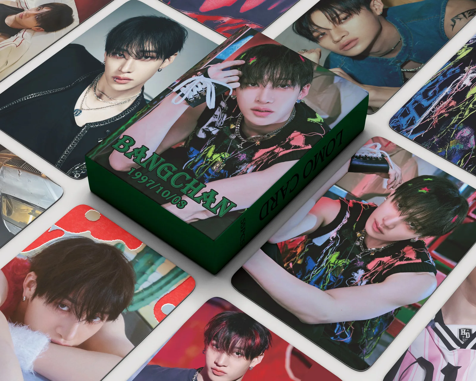 55Pcs/Set Kpop New Ablum ATE Lomo Card Bang Chan Photo Print Pictures Photocard For Fans Collection Postcards Gifts