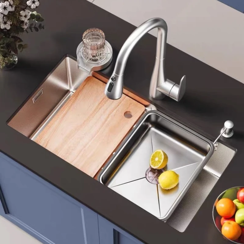 Thickened Kitchen Sinks Stainless Steel Large Capacity Kitchen Sinks Easy Clean Home Improvement Lavelli Da Cucina ZY40SC