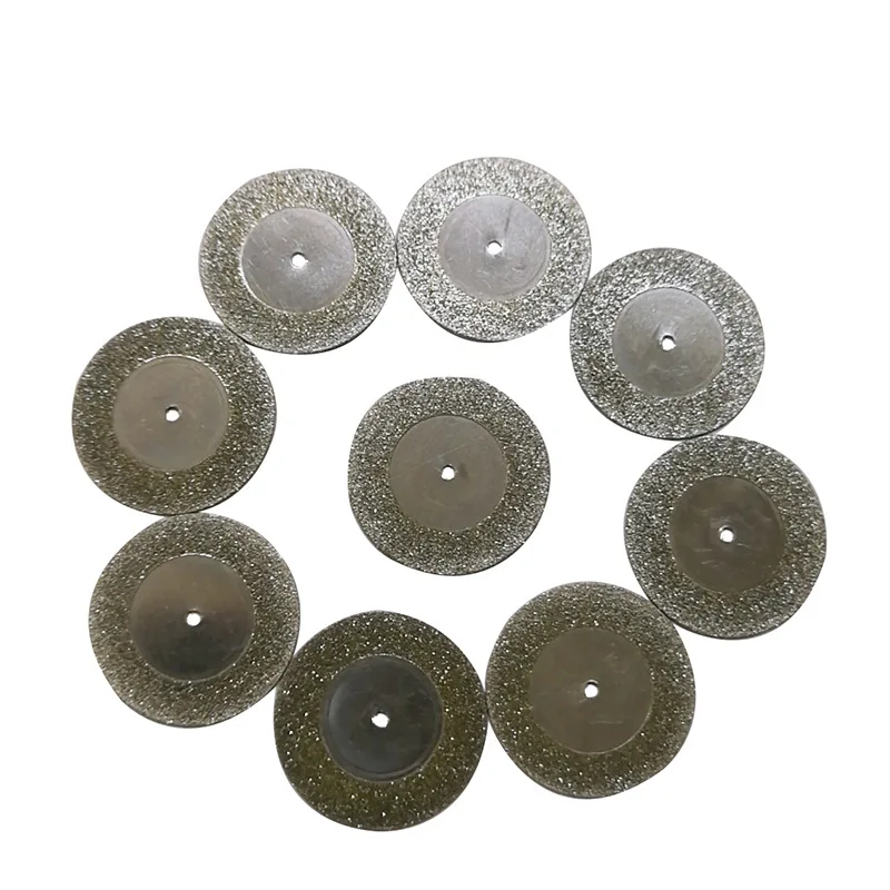 60Pcs Dental Lab Polishing Shank Dentistry Polishing Disc Cutting Double Side 19mm 22mm