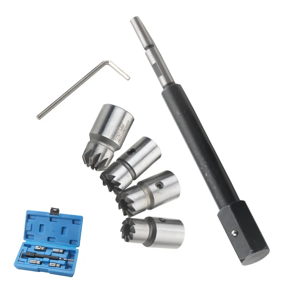 Kit Nettoyage 22 Pièces Siège Injecteur – Compatible Mercedes, BMW, Peugeot, Citroën, Renault, Delphi/Bosch