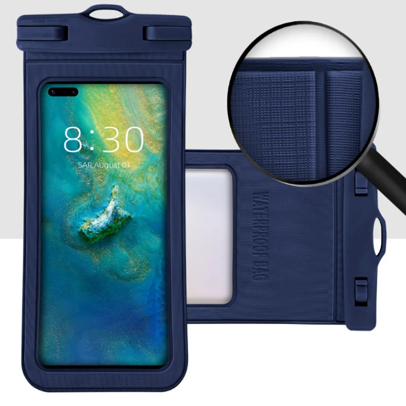 حقيبة الهاتف المحمول المقاومة للماء، للسباحة والانجراف وركوب الخيل وتسلق الجبال والتخييم والمشي لمسافات طويلة والتصوير تحت الماء والغوص وما إلى ذلك #2