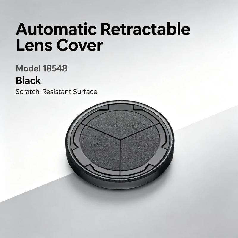 

Original Automatic Retractable Lens Cover 18548 Black Compatible With D-LUX7 D-LUX8 D8 Camera