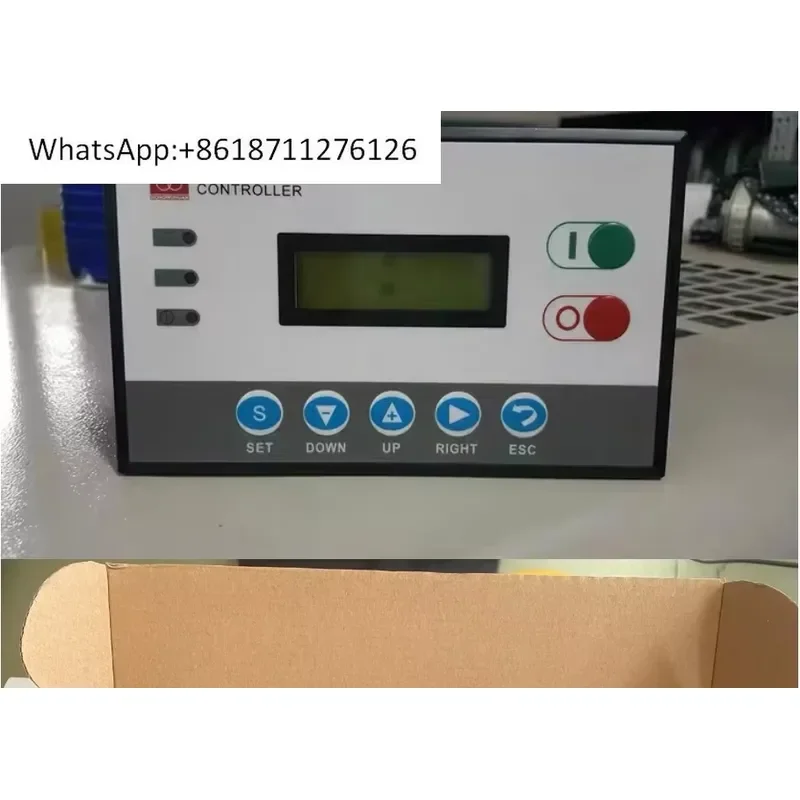 1pcs Red Five Ring Screw Air Compressor Controller Head Computer Board HWH 5200 Replacement Part Industrial Control Module