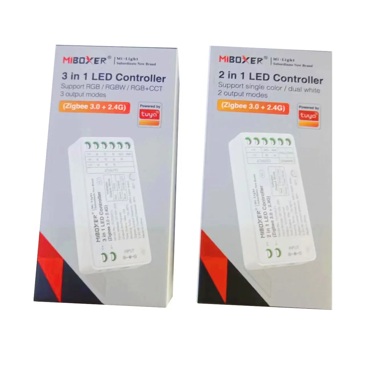 FUT035Z+ 2in1Singl Color Dual White FUT037Z+ 3in1 RF Led Strip Controller  DC12-24V RGB RGBW RGBCCT LED