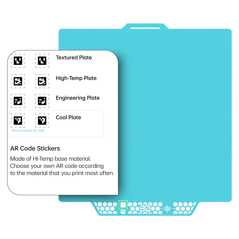 BIGTREETECH Panda Build Plate For Bambu Lab P1 A1 X1 A1 Mini Sheet Spring Steel CryoGrip Pro Cool Plate PEI PEO PET Honeycomb