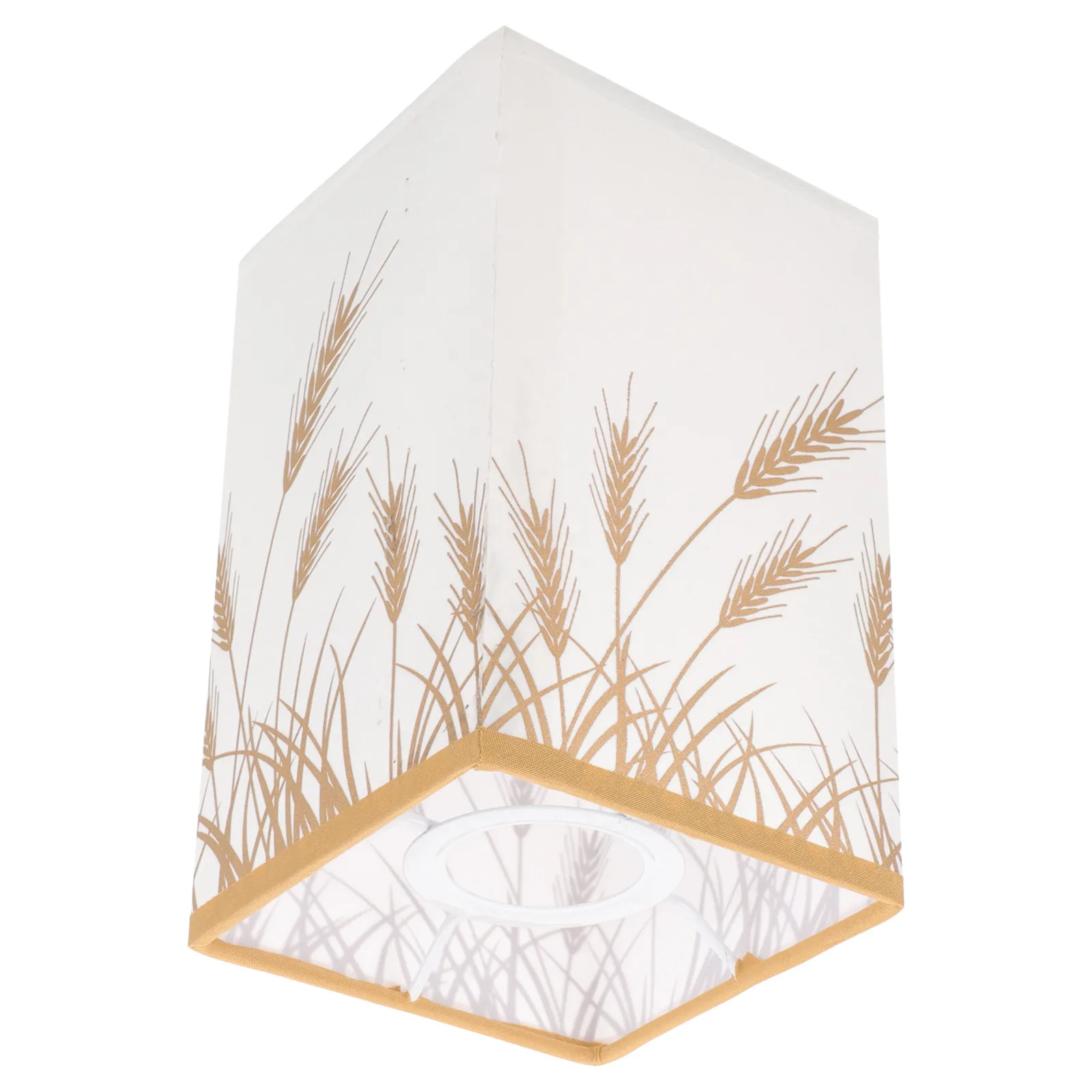 

Квадратный тканевый абажур в современном простом стиле для спальни, кабинета, домашнего декора, сменный чехол для настольной, напольной, прикроватной лампы