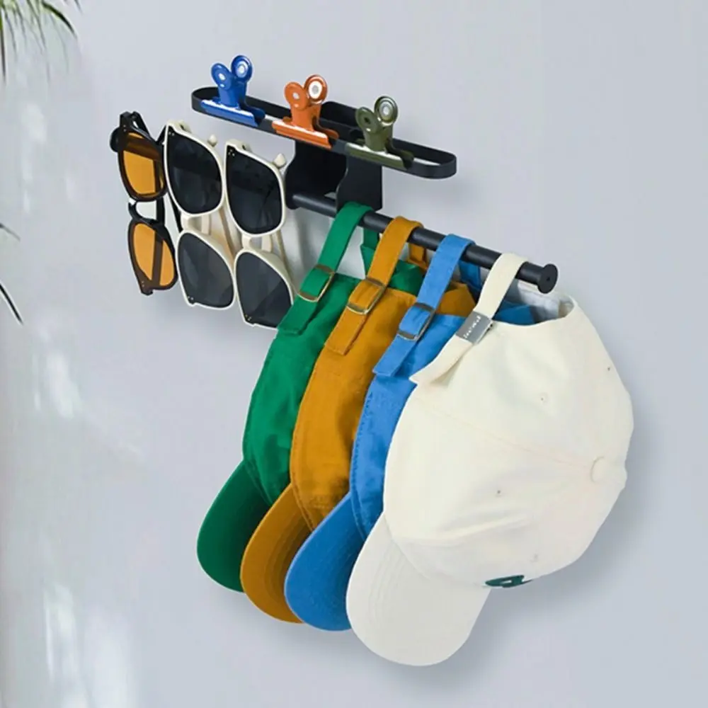 

Suitable Adhesive Hat Hooks Cap Organizer Hanging Holder Door Closet Towel Rag Rack Storage Walls Finishing Rack Kitchen