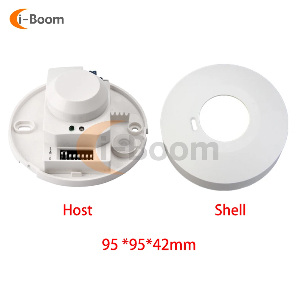 AC 220V-240V 5.8GHz HF System LED Microwave 360 Degree Radar Motion Sensor Light Switch Ceiling light Body Motion Detector