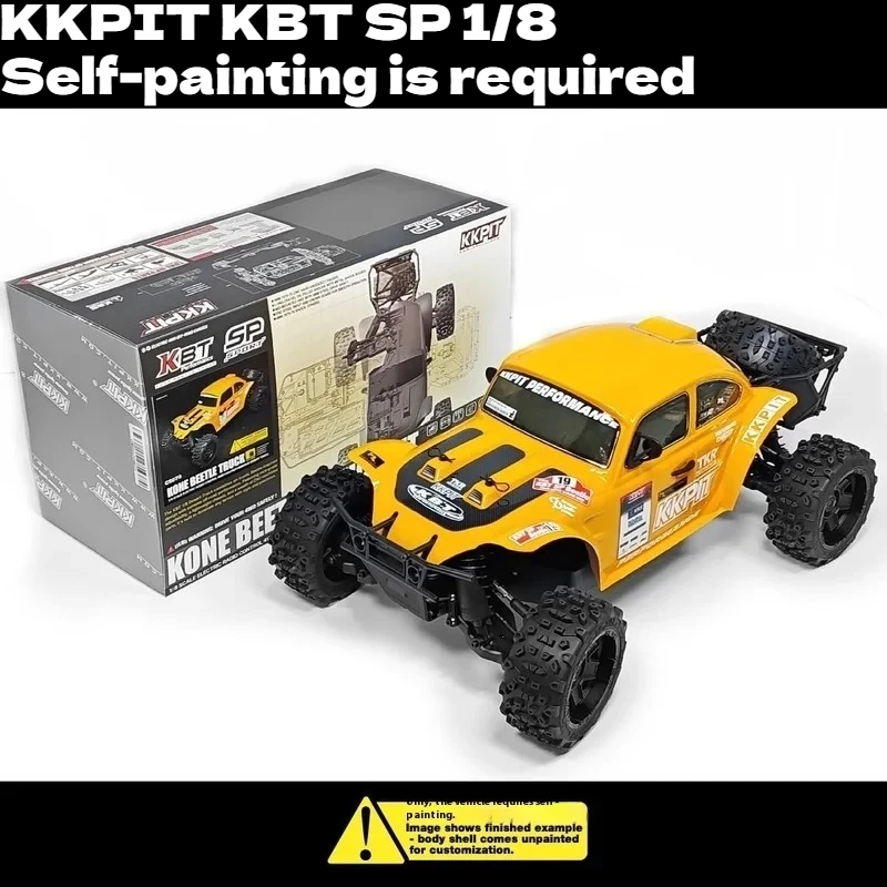

KKPIT KBT SP 1/8 Beetle Электрический полноприводный грузовик для пустыни с дистанционным управлением Рама радиоуправляемой модели автомобиля необходимо раскрасить самостоятельно.