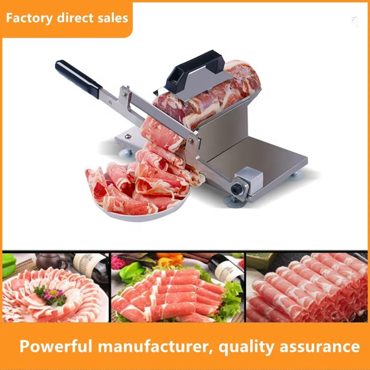 Low Price Manual Cutting Machine Hand Meat Slicer