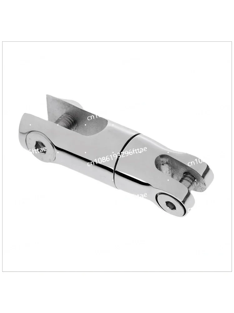 Stainless Steel Anchor Link Two-section Connector One-way Two-section Anchor Rotatable Ring Marine Hardware Accessories