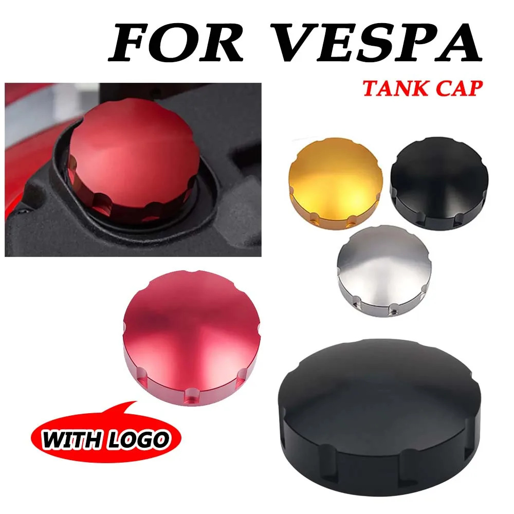 For Vespa GTS 300 GTV 250 Sprint Primavera 150 LX LXV S150 Motorcycle Parts Gas Fuel Tank Filler Oil Cap Cover Accessories