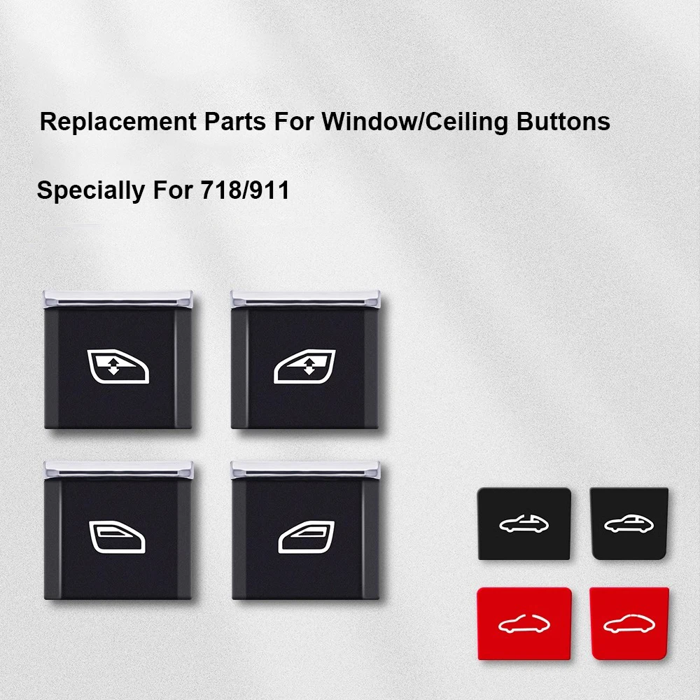 

Для Porsche 911/718 Cayman/Boxster 2012-2025Переключатель окна, блок управления люком на крыше, замена кнопки подъема стекла со стороны водителя