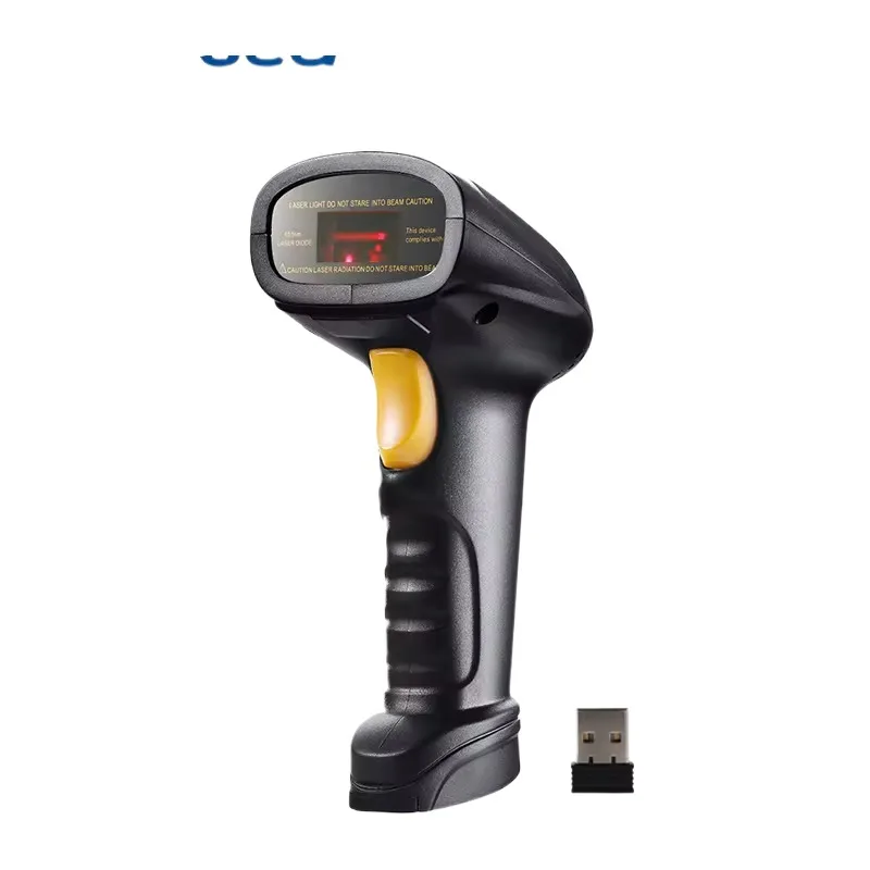 Reliable YK910 Handheld 1D Barcode Laser Scanner Wired USB COM Interface for Supermarket Checkout 1-Year Warranty Auto/Manual