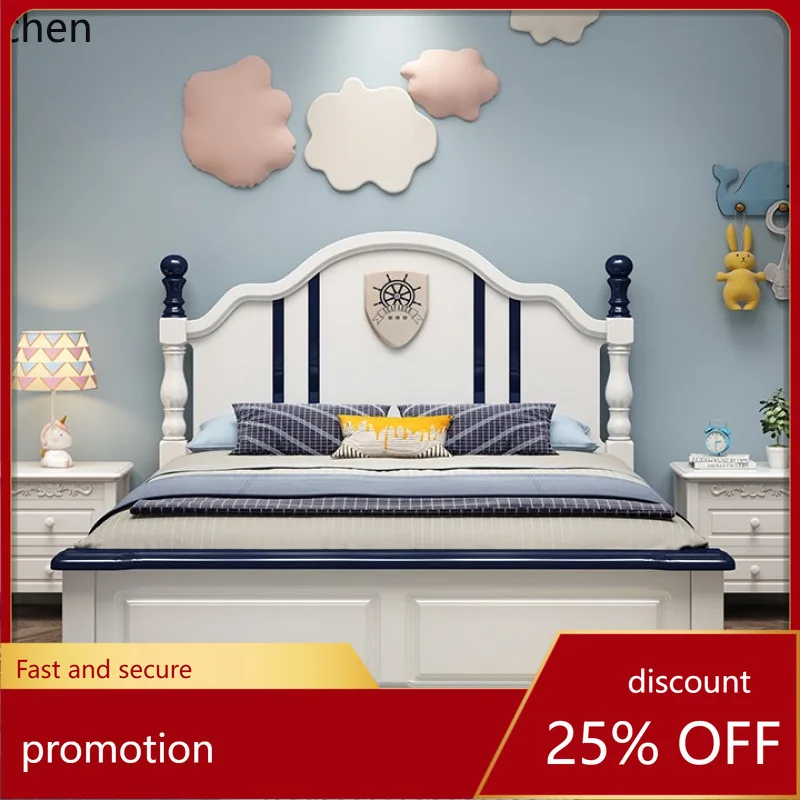 

ZML Solid Wood Bed 1.62m Bed Furniture Supplies Bed