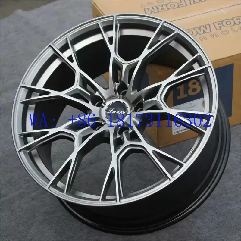 Hot Chrome 19-inch spinning lightweight tree branch multi-spoke modified wheel hub front and rear for MG Civic