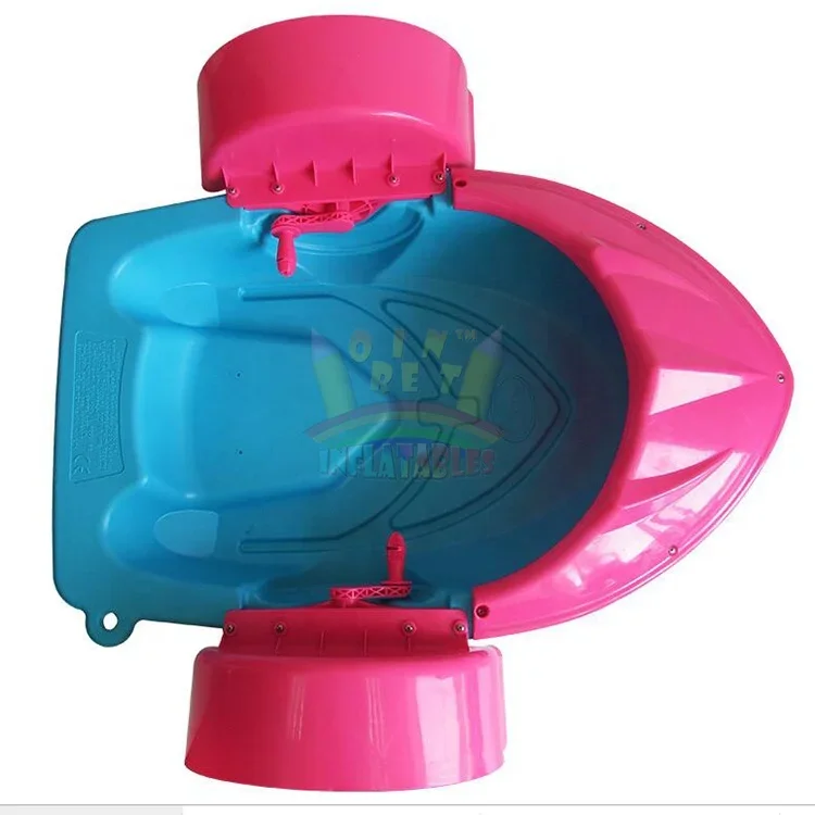 Orient Inflatables Amusement Park water Bumper Boat Plastic Paddle Water Bumper Hand Rowing paddle Boat For pool play