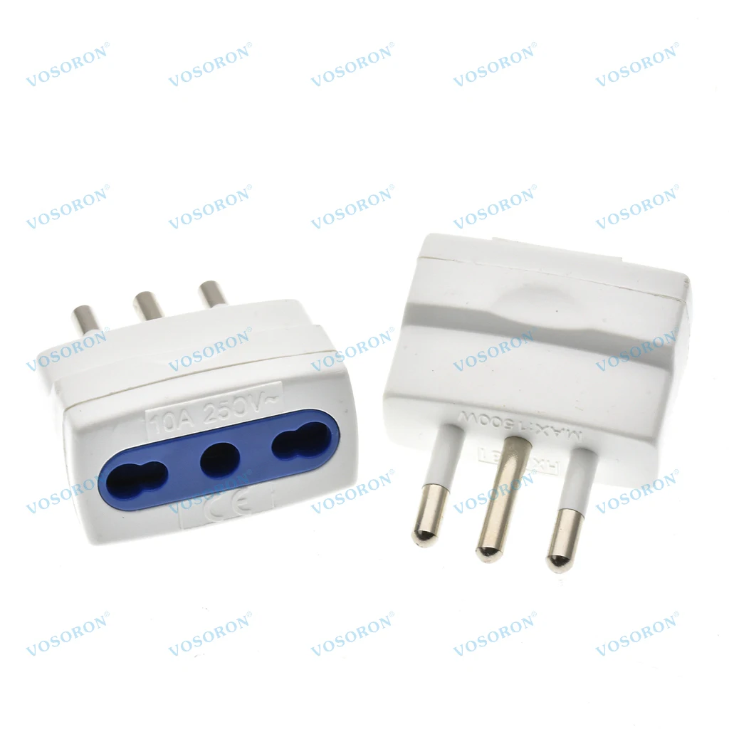 European 2 pin EU 4.0mm to Italy mini travel plug adapter best for travel accessories  250V 10A