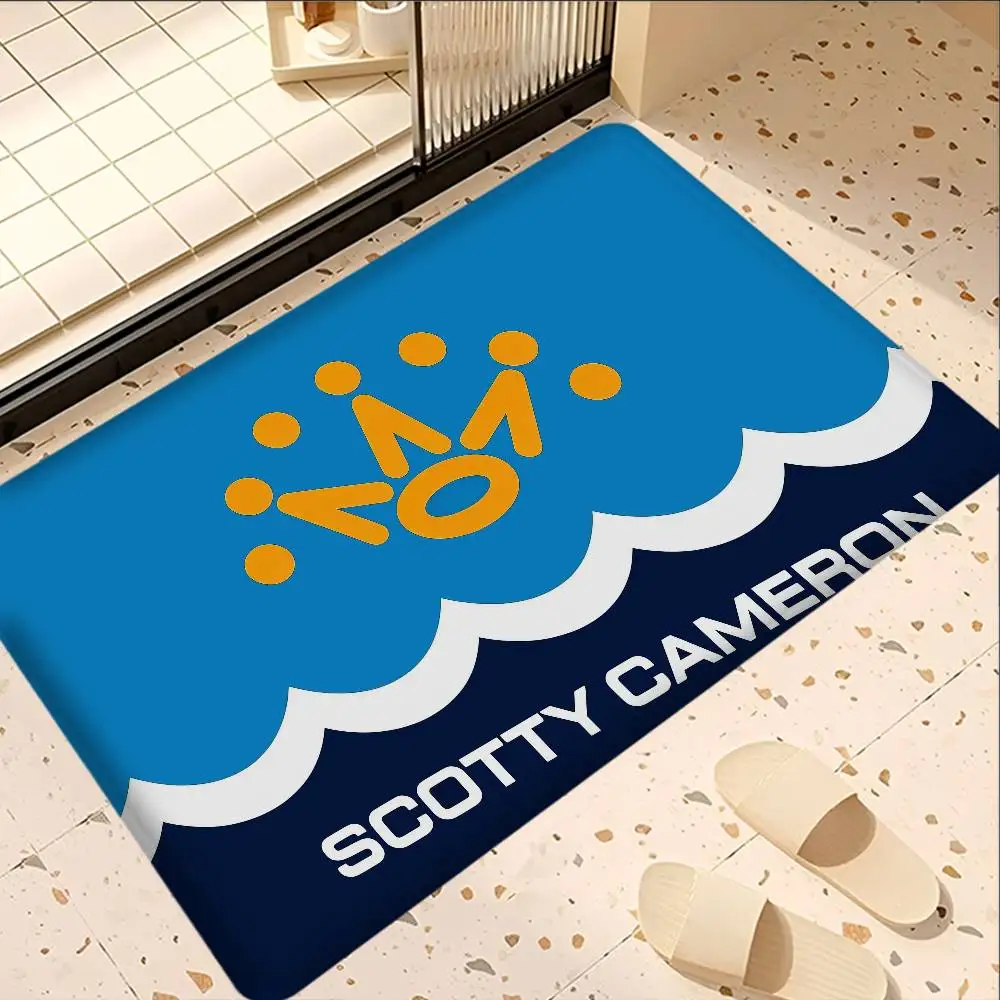 Golf S-ScoTTY C-CameRONS Kitchen Mat Room Bedroom Decoration Balcony Anti-Slip Doormat Living Room Alfombra
