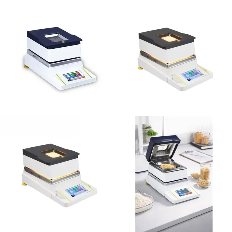 High Precision Multi Application Halogen Lamp Grain Rice Moisture Meter for Agricultural Use
