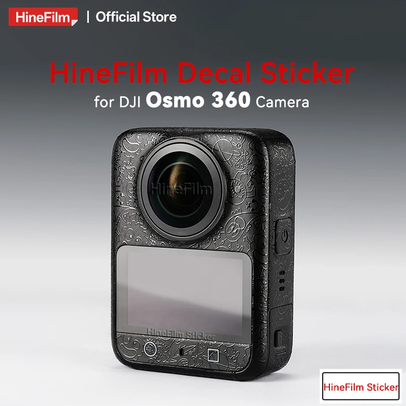 

Hinefilm Skin for DJI Osmo 360 Decal Skin for Osmo360 Camera Sticker Protective Wraps Cover Film