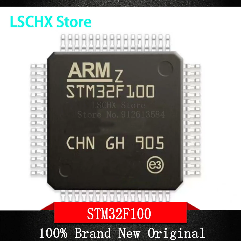 1pcs STM32F100RCT6B STM32F100C6T6B STM32F100RBT6B STM32F100RCT6 STM32F100C4T6B STM32F100R8T6B STM32F100R4T6B MCU