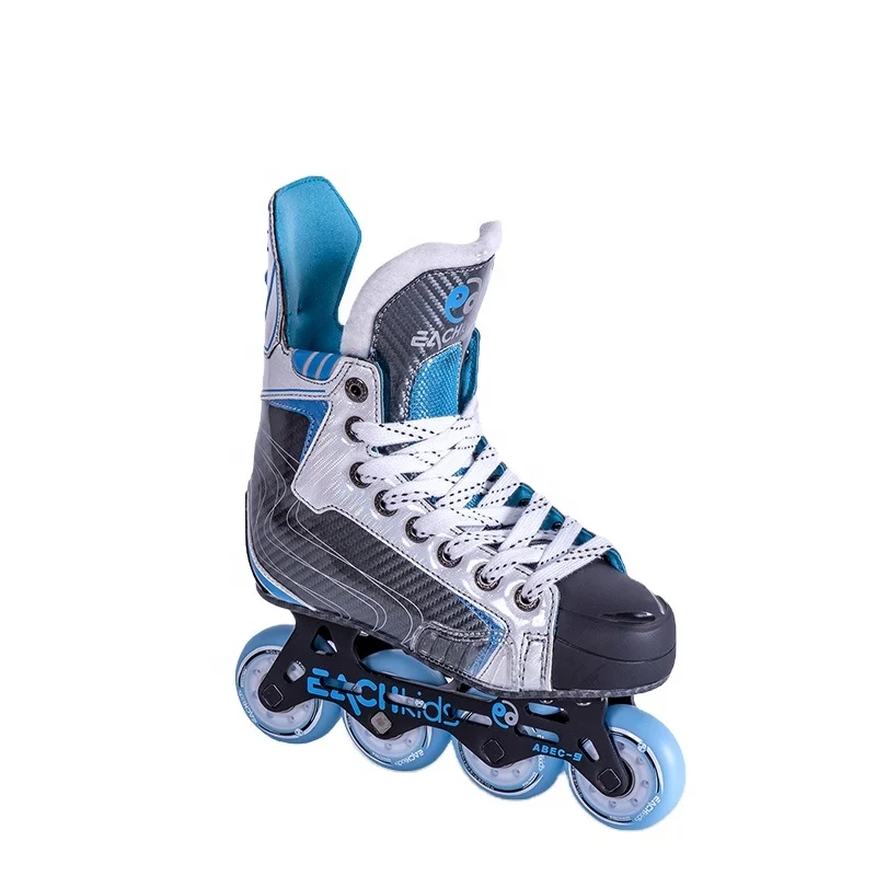 

Professional Speed Roller Skating Hockey Skate Shoes Adults 70mm/80mm Carbon Fiber Inline Races Adjustable US Size 37-44