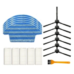 Hepa Filter Side Brush Mop Rags Filter Replacement Spare Parts Accessories For Ilife V55 Pro Robot Vacuum Cleaner