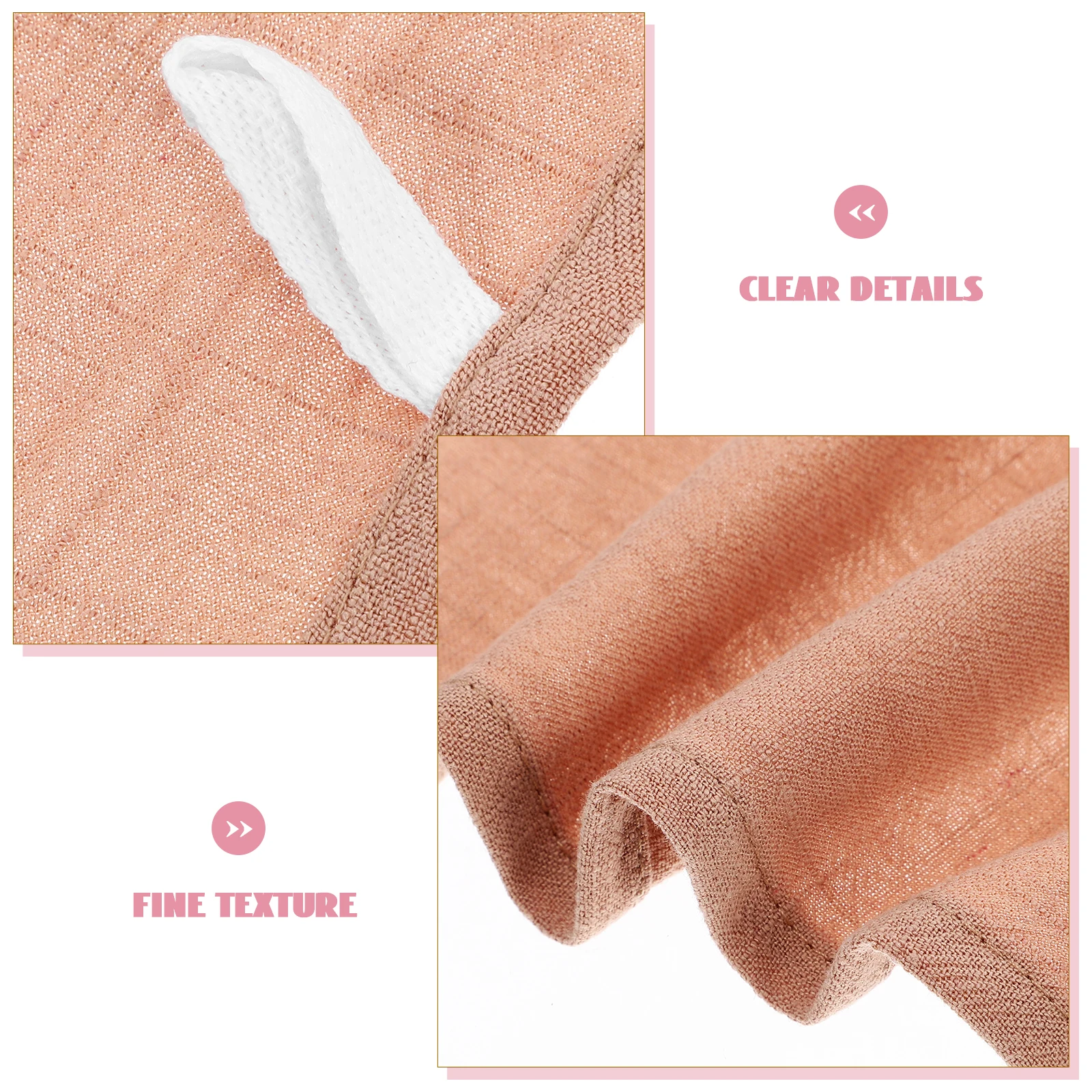 

Soft Reusable Table Napkins Fabric Napkin For Wedding Party Festival Lightweight Linen Dish Towels For Home