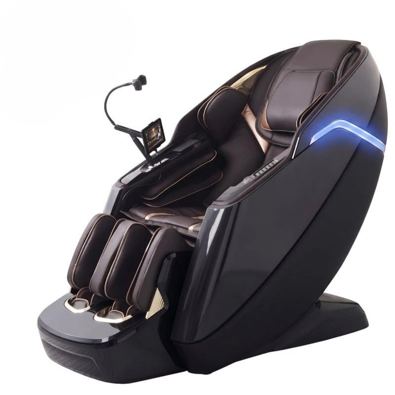 China Best Luxury High End Electric 4D Zero Gravity Full Body Wholesale Stretching Flexible SL Track Heated Massage Chair