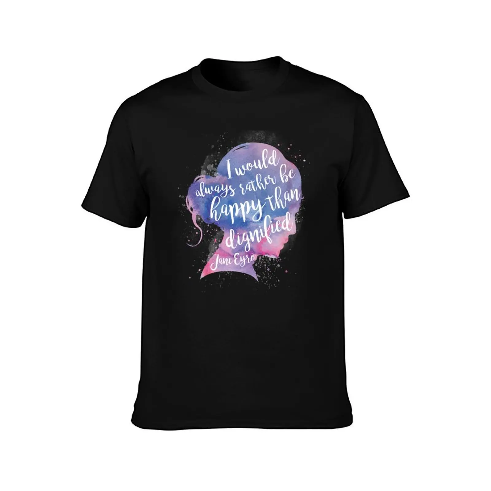 Jane Eyre T-Shirt Summer Casual Cotton Tee Oversized Streetwear Tops Vintage Graphic Print Loose Fit Short Sleeve