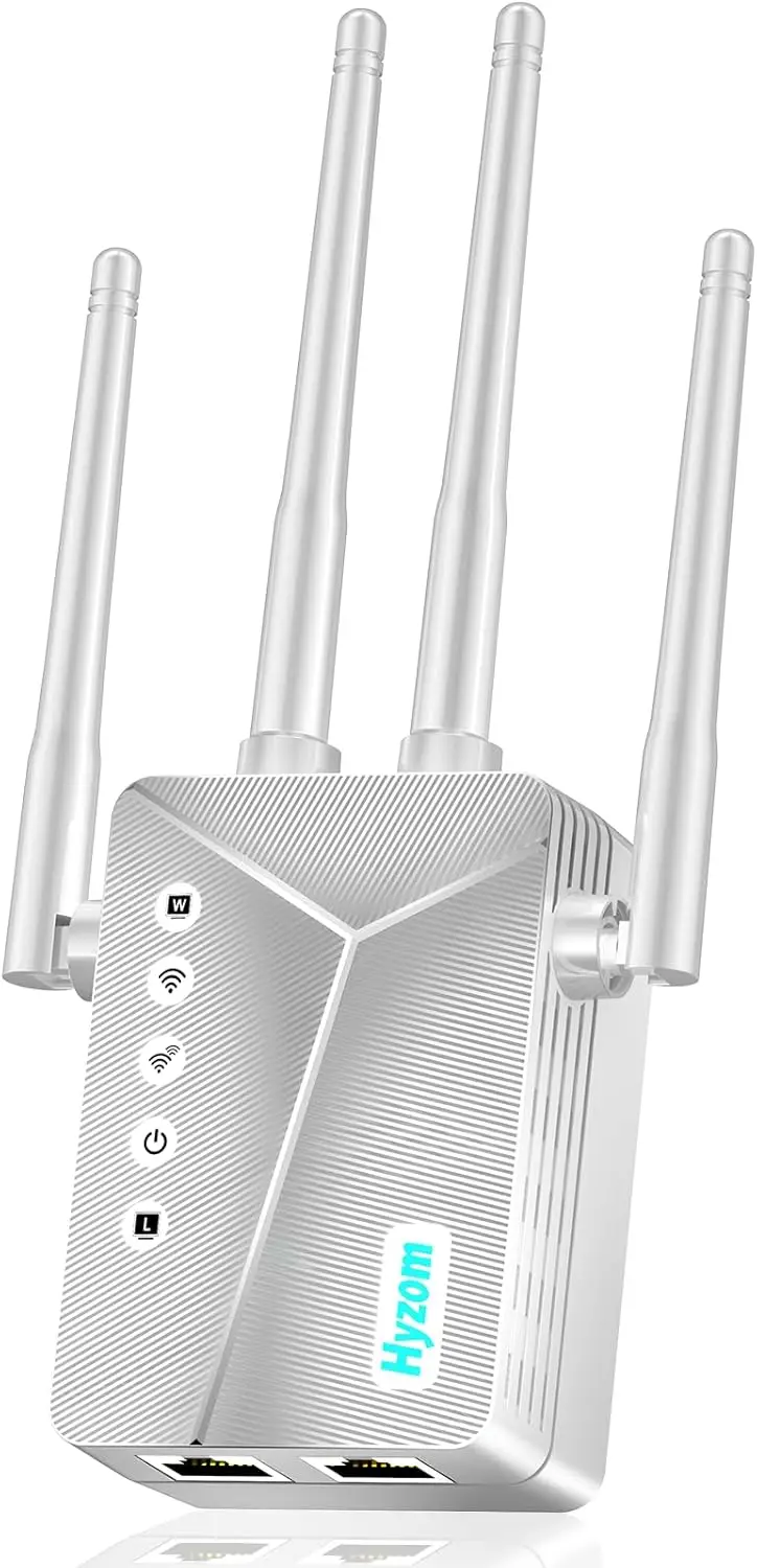 

2026 Strongest WiFi Extender Booster, Covers 15,000 sq.ft for 50 Devices, Easy Setup to Eliminate Dead Zones