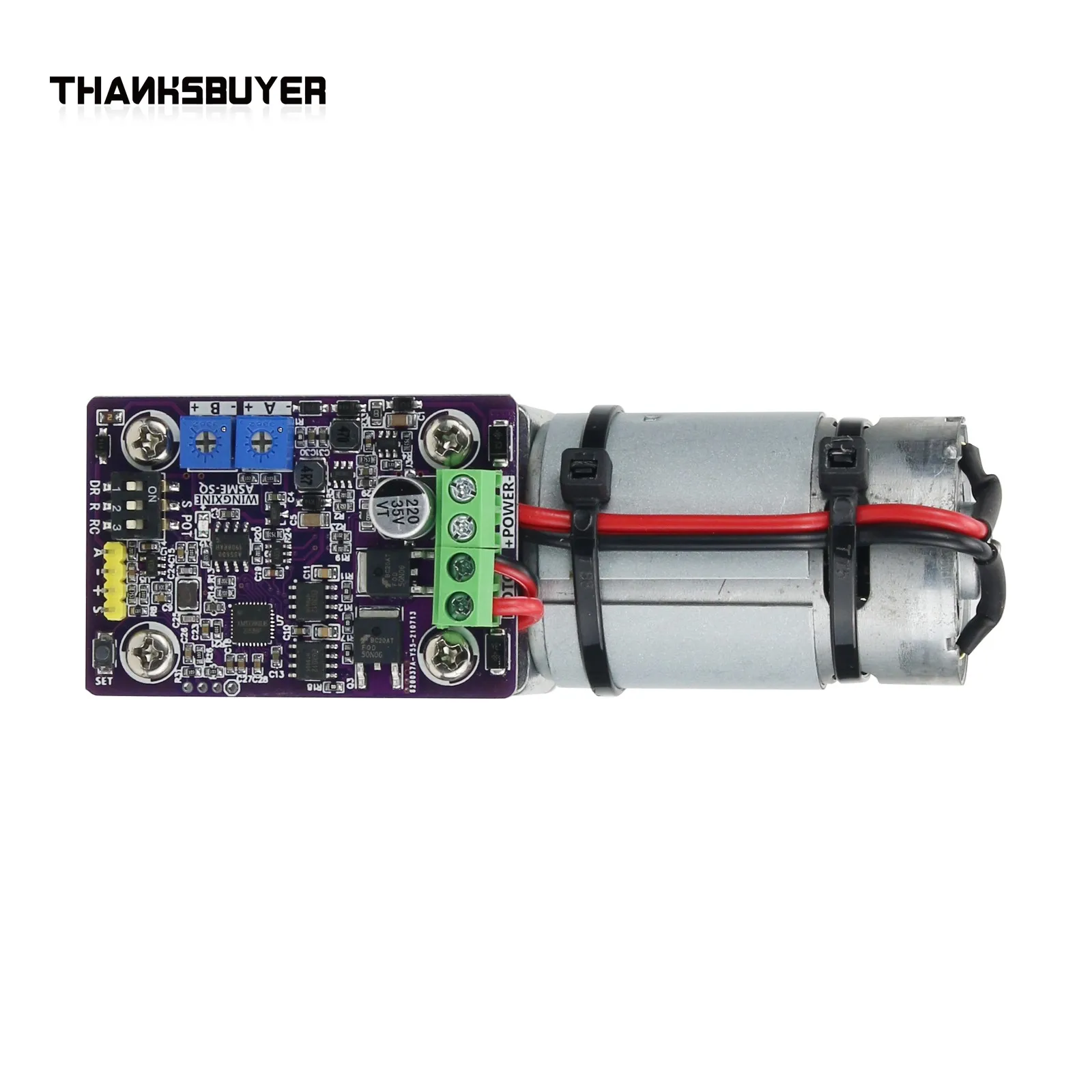 ASME-SQ Servo Worm Shaft interruzione di corrente Encoder magnetico autobloccante Servo controllo della valvola del braccio del Robot