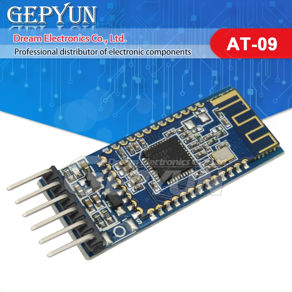 AT-09 4.0 Bluetooth Module Serial CC2541 BLE Wireless Module Compatible HM-10 modul for arduino