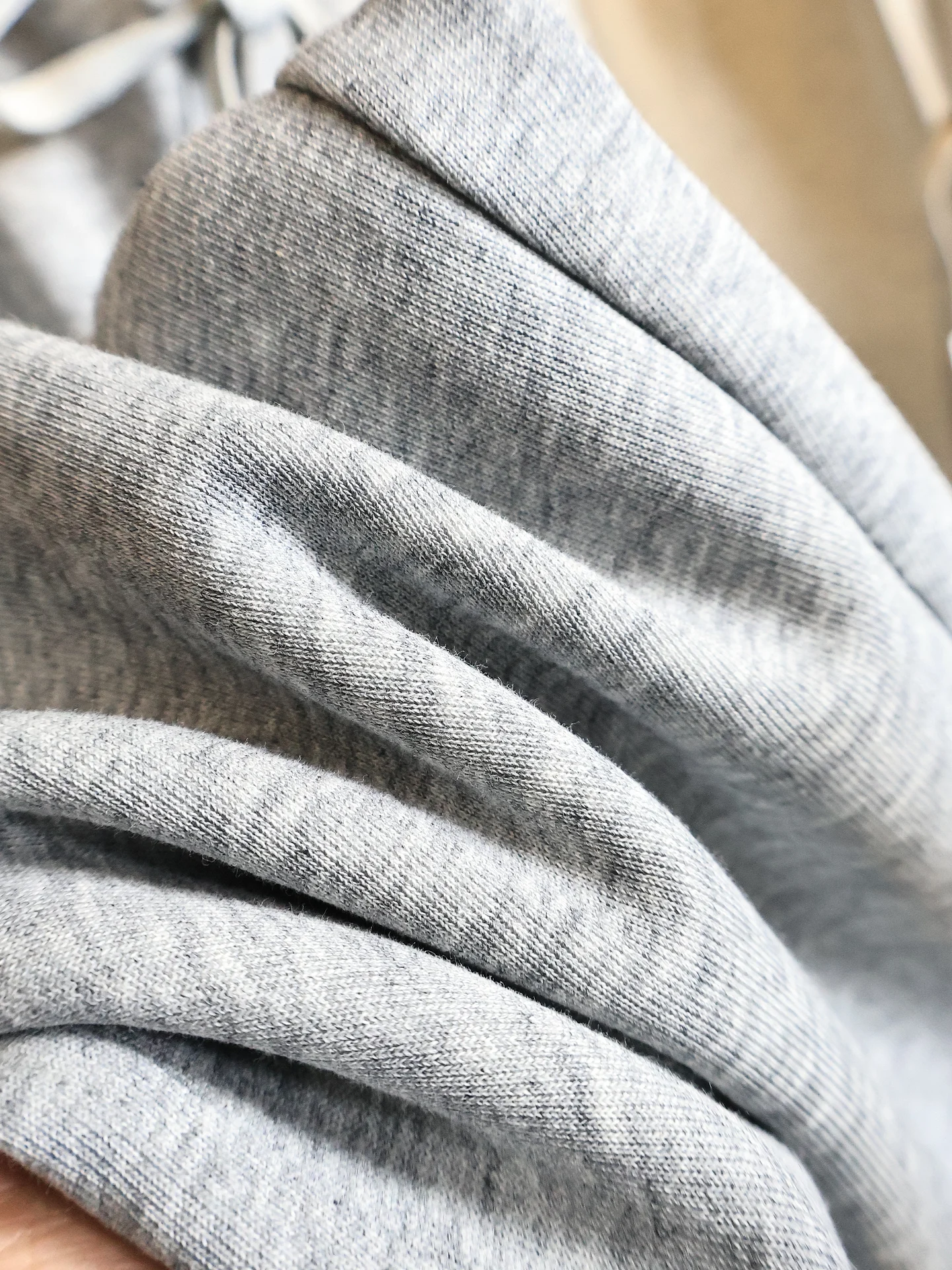 Men's Comfortable Knitted Cotton Blend Casual Pants Straight Leg Breathable Fashionable Autumn Wear Minimalist Style