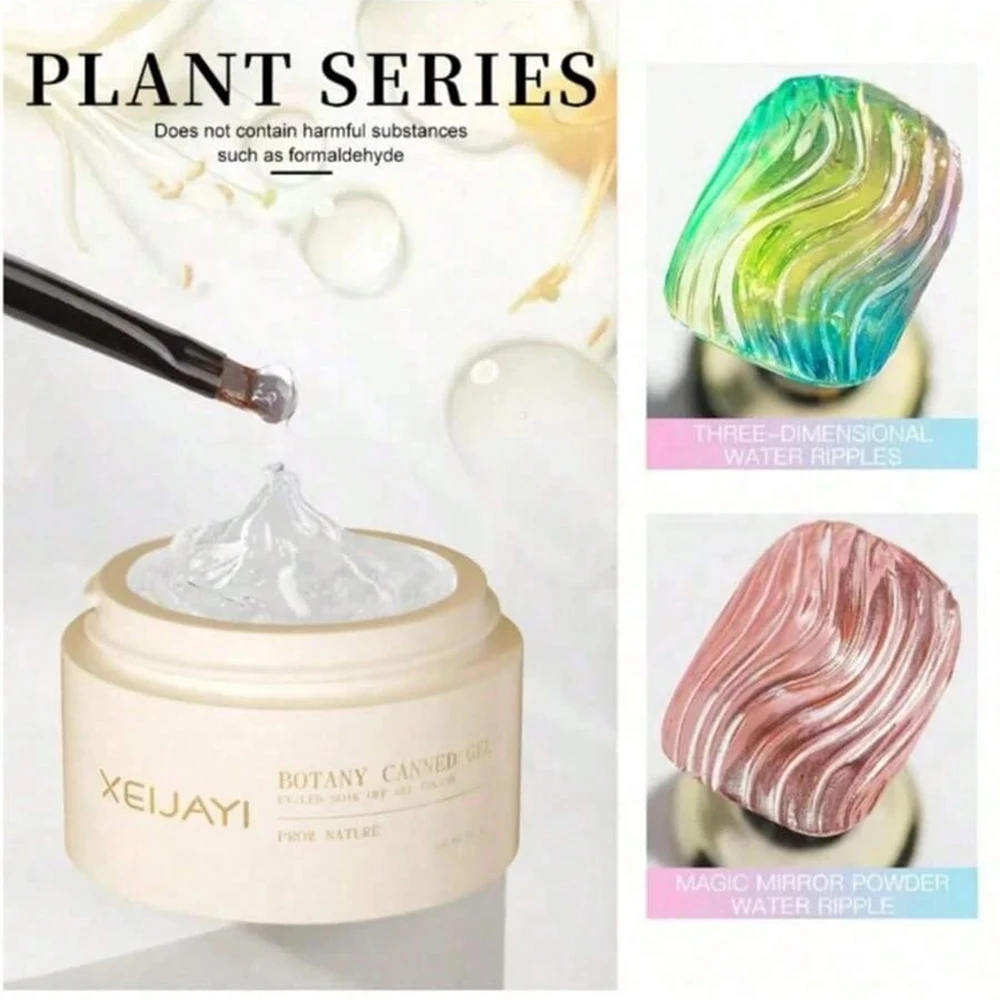 جل تمديد اليد الشفاف غير اللاصق ثلاثي الأبعاد لتشكيل النحت ونحت فن الأظافر جل صلب للأظافر المزيفة 15 مل #2