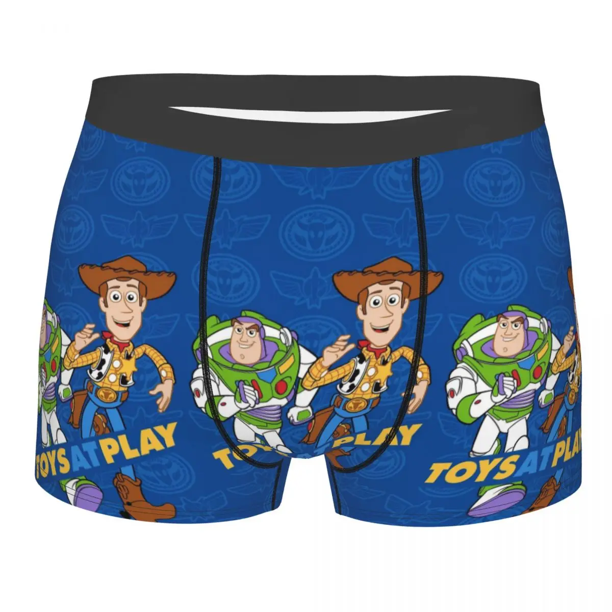 Custom Toy Story Cartoon Boxer Shorts For Homme 3D Print Underwear Panties Briefs Breathable Underpants