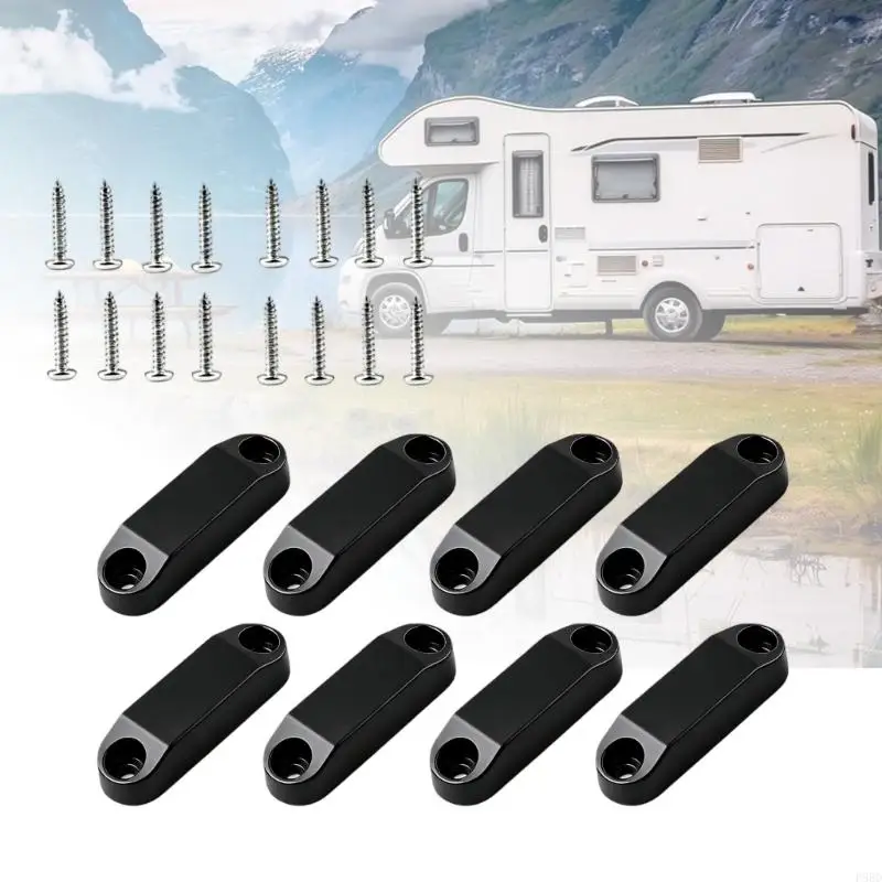Baggage Door Catches with Screws Cabinet Door Catches Replacement Locks For Campers Drawers Enduring